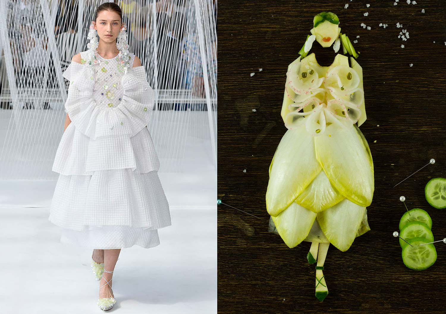 Runway to the Kitchen - Viktor & Rolf Spring 2017 Couture; Image courtesy: vogue.com | Fashion magazine | Fashion magazine in India | Online fashion magazine | Online fashion magazine in India | Indian fashion magazine