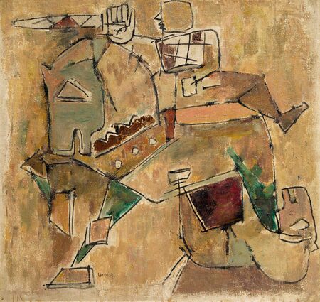 AstaGuru Auction -Lot 5 _ M F Husain