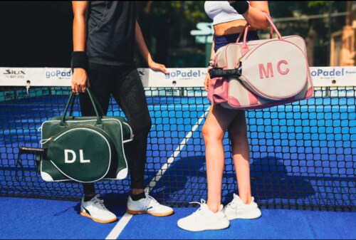 personalised tennis, paddle, pickle ball racket bags 