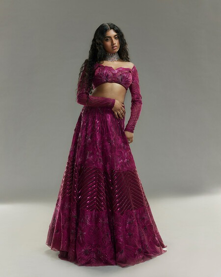 Avantika Vandanapu in an indian wedding outfit