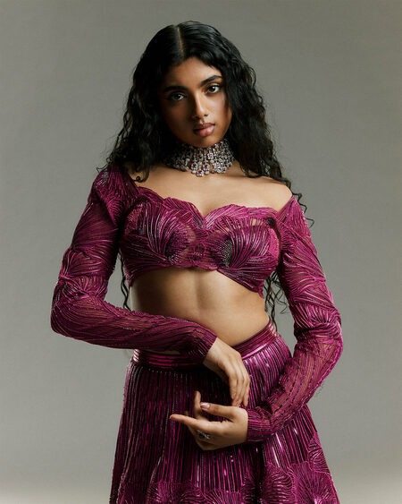 Avantika Vandanapu in Amit Aggarwal's creation (2)