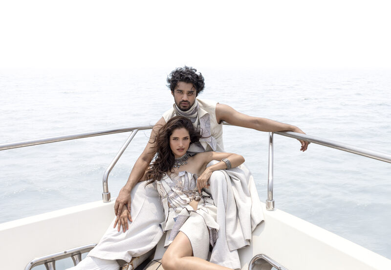 Babil khan and Vartika Singh