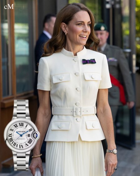 Best Luxury Watches Spotted at Wimbledon 2025 Kate Middleton Cartier