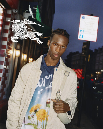 Burberry Spring 2024 campaign – Courtesy of Burberry_Tyrone Lebon