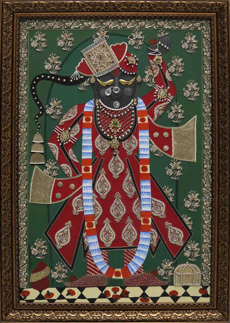 shan bhatnagar - jaipur based artists. Pichwai