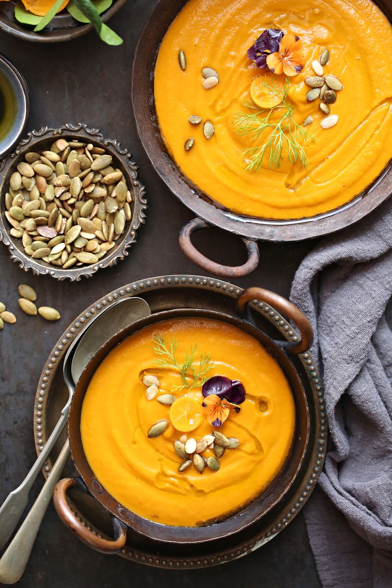 Deeba Rajpal pumpkin tumeric recipe featured in currentMood magazine