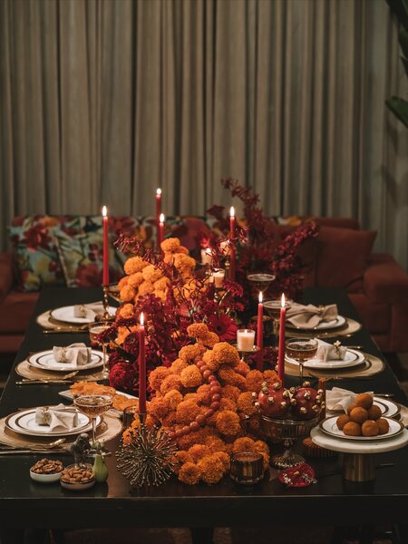 Diwali Tablescape inspiration 9