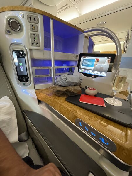 Emirates A 380 review 2