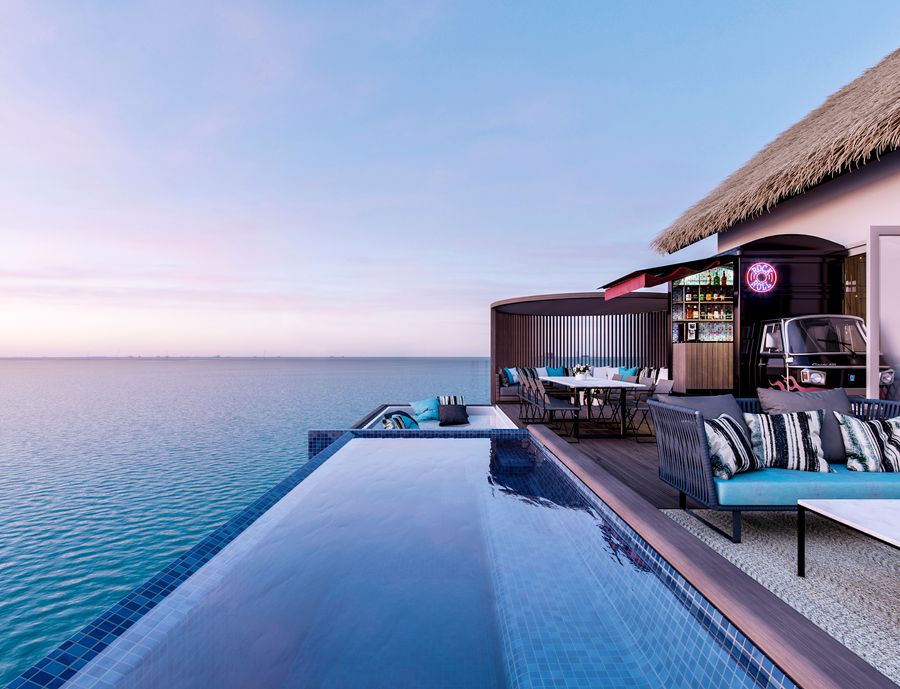 Thinking of your next holiday? Head to the Hard Rock Hotel, Maldives