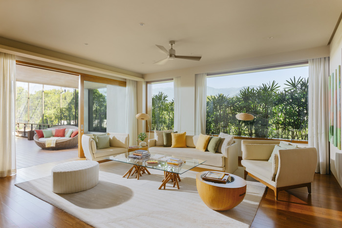 a suite in six senses vana, a wellness resort in india 