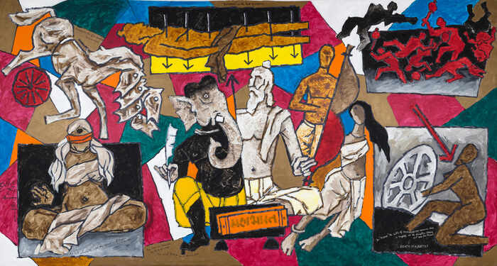 M F Husain, Mahabharata