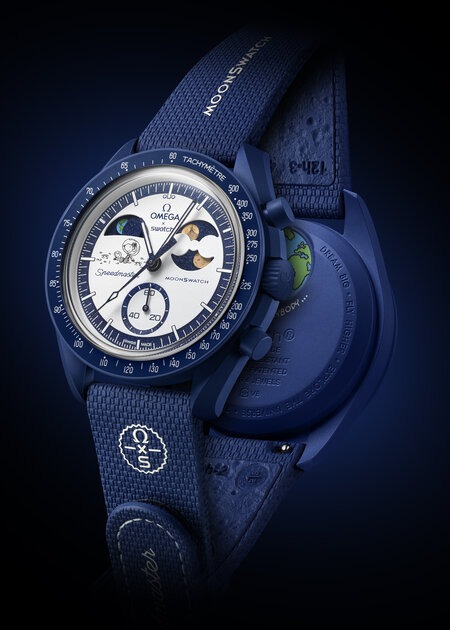MoonSwatch Earthphase watch 7