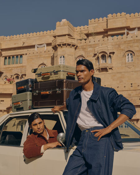 Nappa Dori Wingman luggage made in india