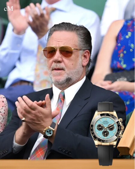 Russell Crowe – Rolex Cosmograph Daytona ‘Tiffany’ Ref. 126518LN
