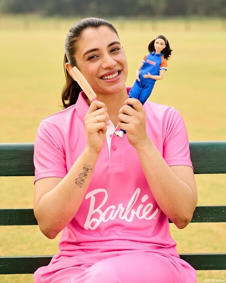 Smriti mandhana barbie