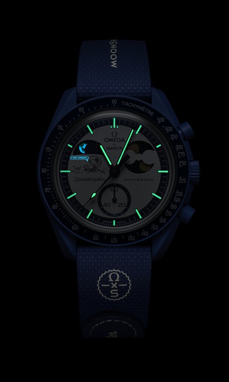 Swatch Mission to Earthphase Moonshine Gold 5