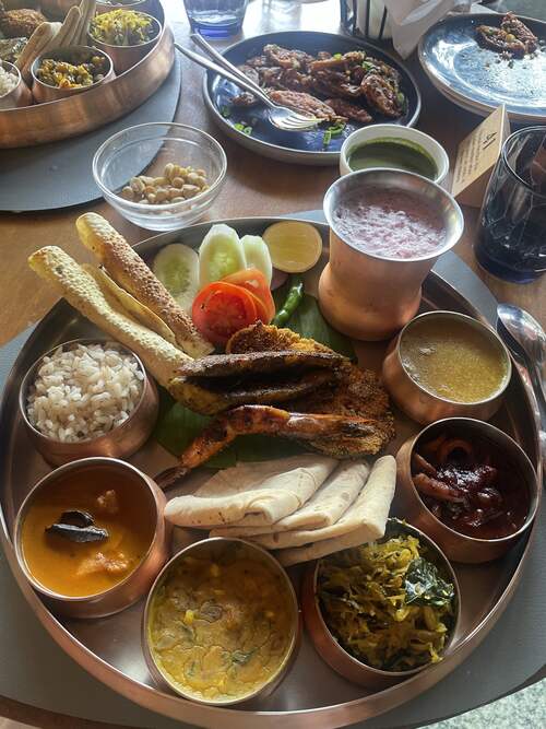 Goan Thali seafood