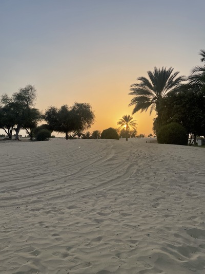 bab al shams sunset 